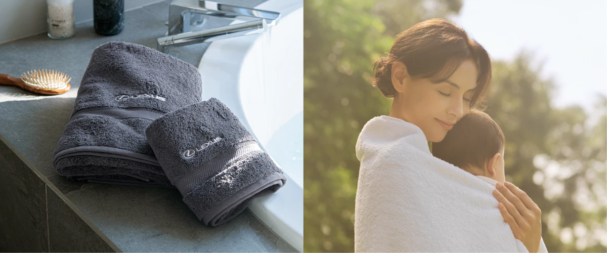 ReFa×LEXUSが初コラボ。上質な暮らしを彩る「美容タオル」が登場